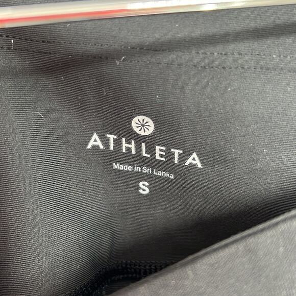 Athleta High Rise Leggings with Mesh Panels - Black - Small - Picture 6 of 10